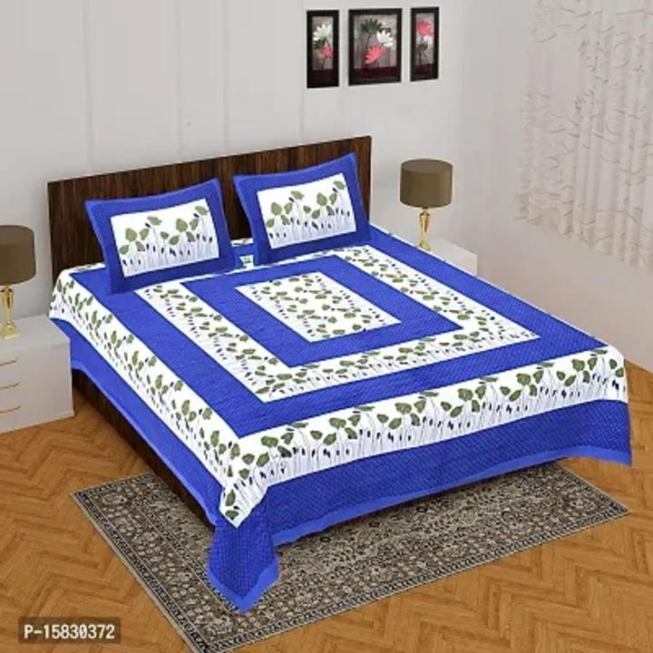 Comfortable Cotton printed Bedsheet uploaded by Arsh Boutique on 6/21/2023