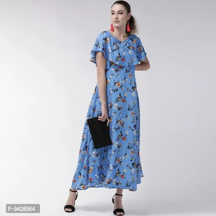 Floral printed maxi dress  uploaded by RARGROUP  on 6/21/2023