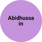 Business logo of Abidhussain