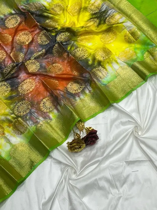 *Banarasi Plain Silk Suit*🌺🌺🌺

*Top nd Bottom Semi silk plain 5 mtr*

*Dupatta Silk with multi co uploaded by Aanvi fab on 6/21/2023