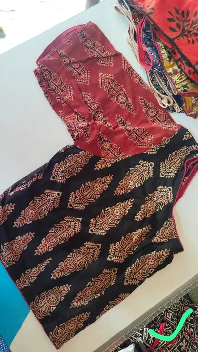 Ajrak blouse  uploaded by RUPAM FASHION on 6/21/2023