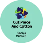 Business logo of Cut piece and cotton suit