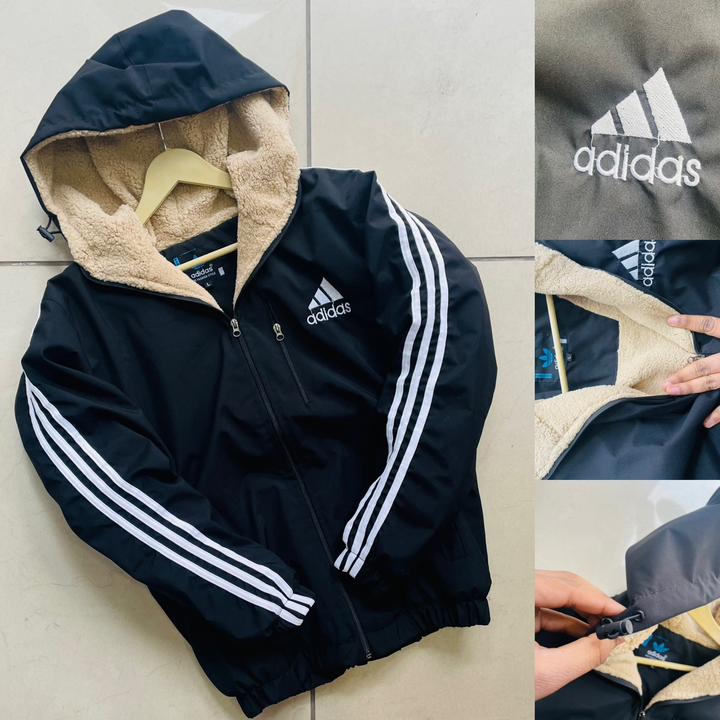 Post image *BRAND ADDIDAS 3 BONE ARTICLE*
*SIZES L, XL, XXL*
*INSIDE HEAVY CAMEL SHERPA*
*FRONT EMBROIDERY LOGO*
*4 COLOURS 12 PIECES SET*
*LIMITED STOCK*
*480/-*