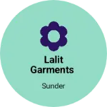 Business logo of Lalit garments