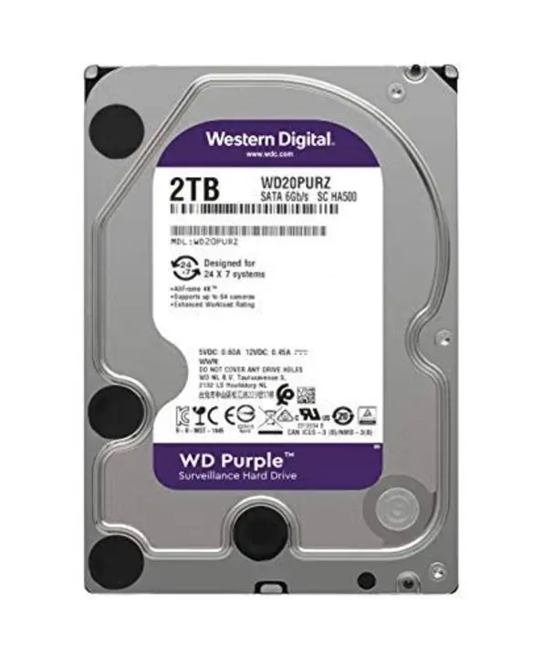 WD PURPLE 2 TB INTERNAL HDD uploaded by business on 6/21/2023