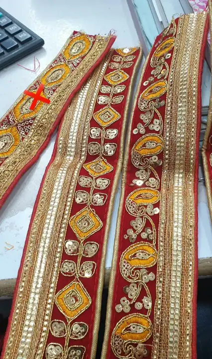 Embroidery ke work k liye contact kre All types of Embroidery work  uploaded by business on 6/21/2023