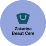 Business logo of Zakariya beaut cere