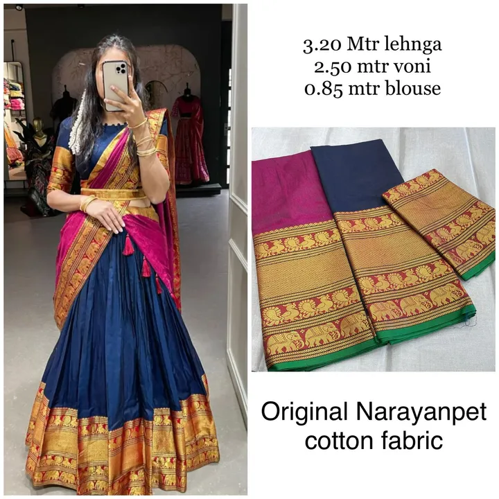 Trending Half Sarees  uploaded by Rang Bhoomi on 6/21/2023