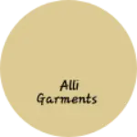 Business logo of Alli garments