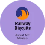 Business logo of Railway biscuits chips supplier
