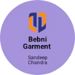 Business logo of Bebni garment