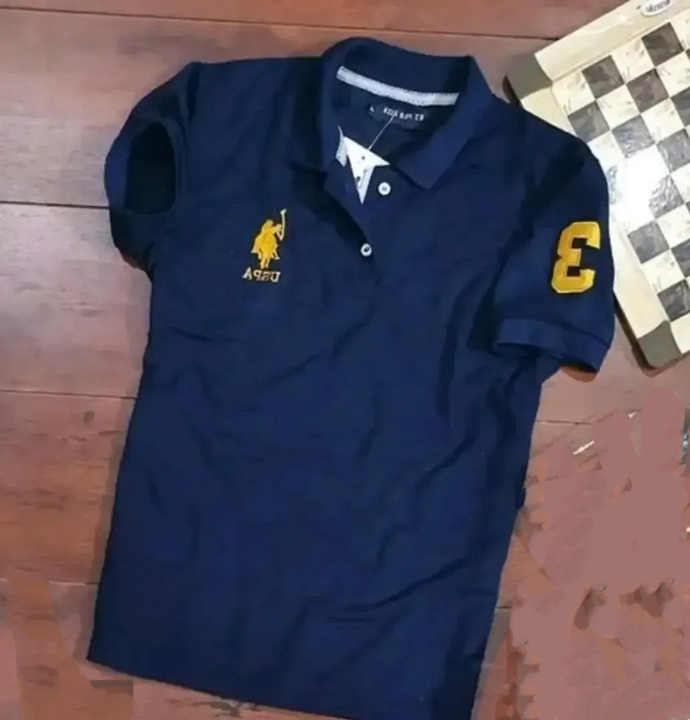 Mens Polycotton Polo Collar T-Shirt uploaded by GAGANASRI ENTERPRISES on 6/21/2023
