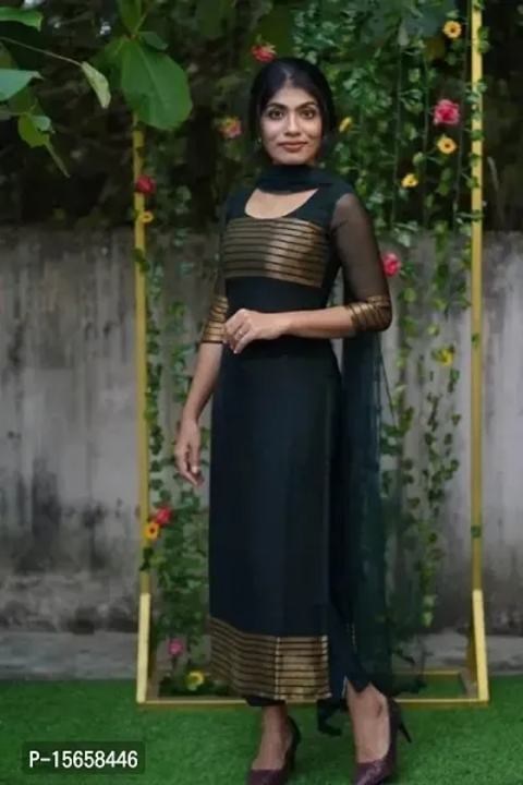 Fancy Viscose Silk Kurta Set For Women uploaded by Shreeji New Fashion on 6/21/2023