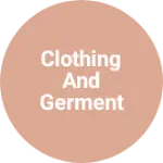 Business logo of Clothing and germent