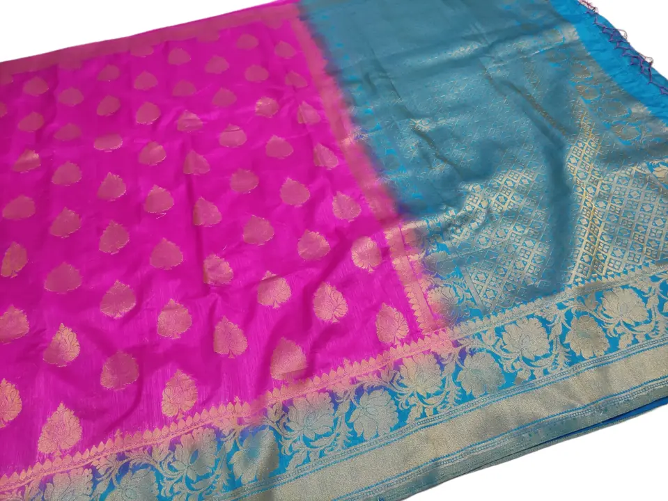 Linen Silk Saree  uploaded by Mks Creations  on 6/21/2023