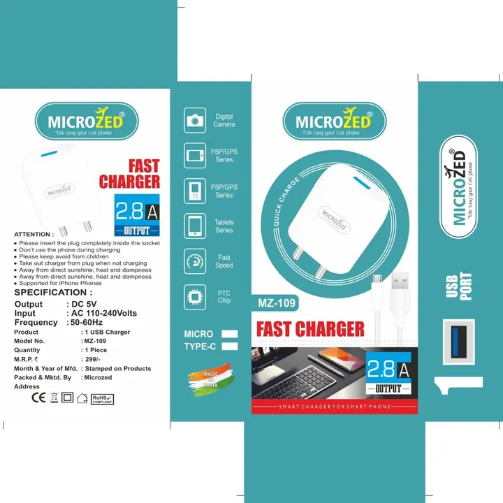 Mz110 charjer 2.8 ampr  uploaded by HP MOBILE accessories on 6/21/2023