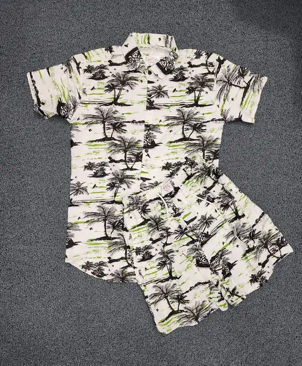 Kids cotton shirt set  uploaded by Zoya collection on 6/21/2023