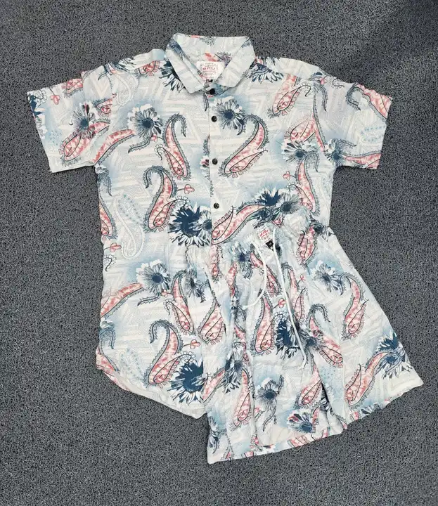 Kids cotton shirt set  uploaded by Zoya collection on 6/21/2023
