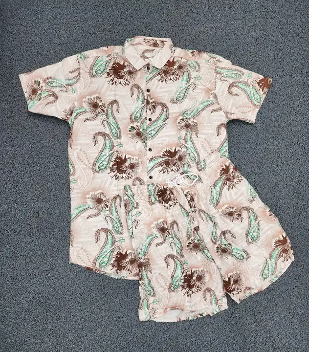 Rayon Cotton kids shirt set uploaded by Zoya collection on 6/21/2023