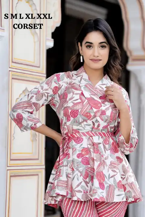 Cotton dress with pant uploaded by Fashion Store Sunam on 5/28/2024