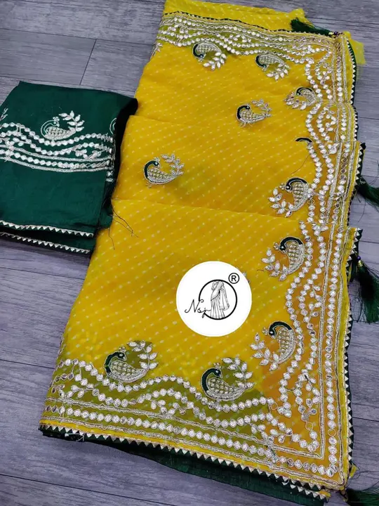 presents mottra and chunnr saree

beautiful colour combination saree for all ladies 

👉keep shoppin uploaded by Gota Patti manufacturing on 6/21/2023