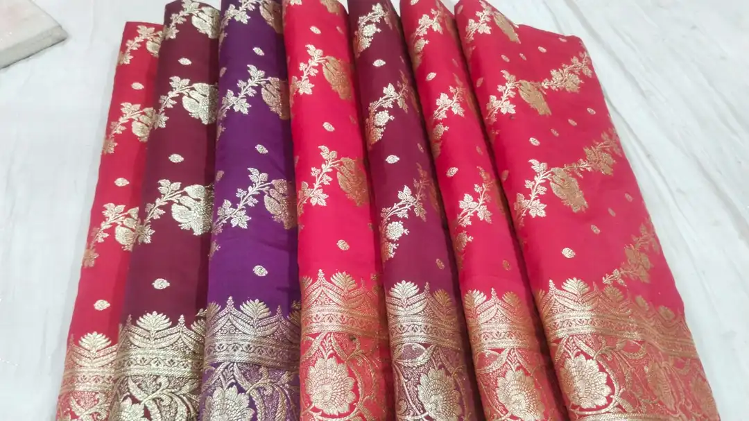 Banarasi silk saree uploaded by business on 6/22/2023