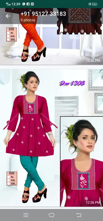 Short top uploaded by Ridhi Sidhi Creation on 6/22/2023