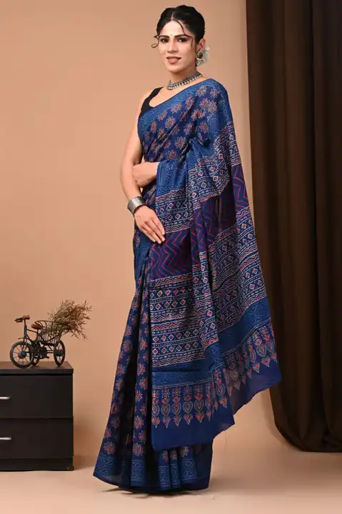 Cotton mulmul saree  uploaded by business on 6/22/2023