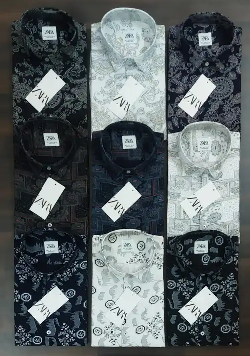 Zara shirts uploaded by ARIHANT MARKETING on 6/22/2023