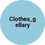 Business logo of Clothes_gellary