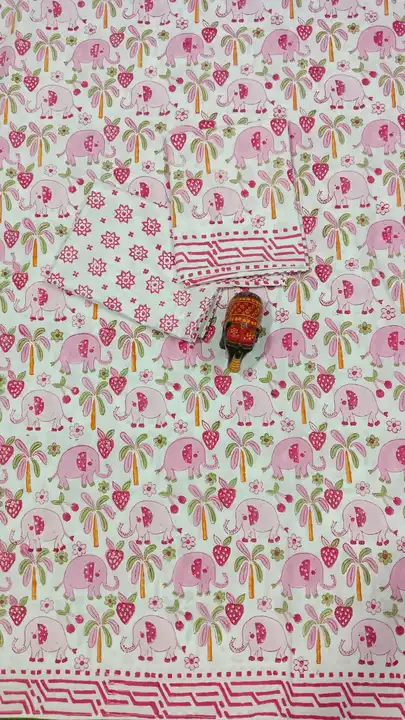 Handblock bedsheets  uploaded by Jaipuri Bazar on 6/22/2023