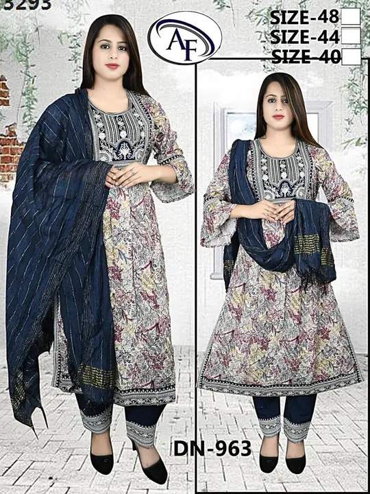 Nayra cut suit  uploaded by Raja Garments on 6/22/2023