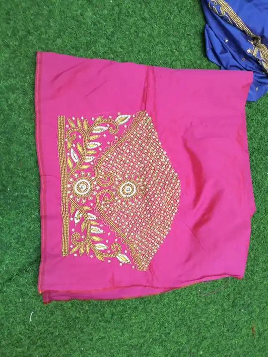 silk cotton blouse pics  uploaded by Royal fashion on 6/22/2023