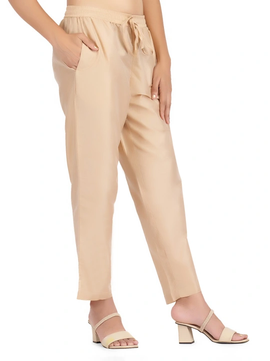 Women kurti pant ( fawn color) uploaded by NOORI LIBAAS on 6/22/2023
