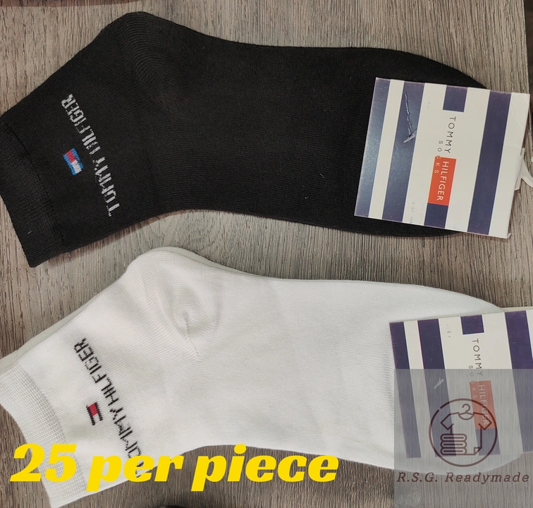 Premium cotton Tommy Hilfiger long socks uploaded by R.S.G Readymade , Shani cloth house  on 6/22/2023
