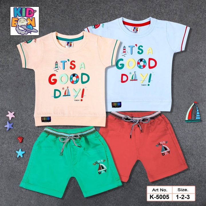 Boys T-Shirt and Shorts Set uploaded by business on 6/22/2023