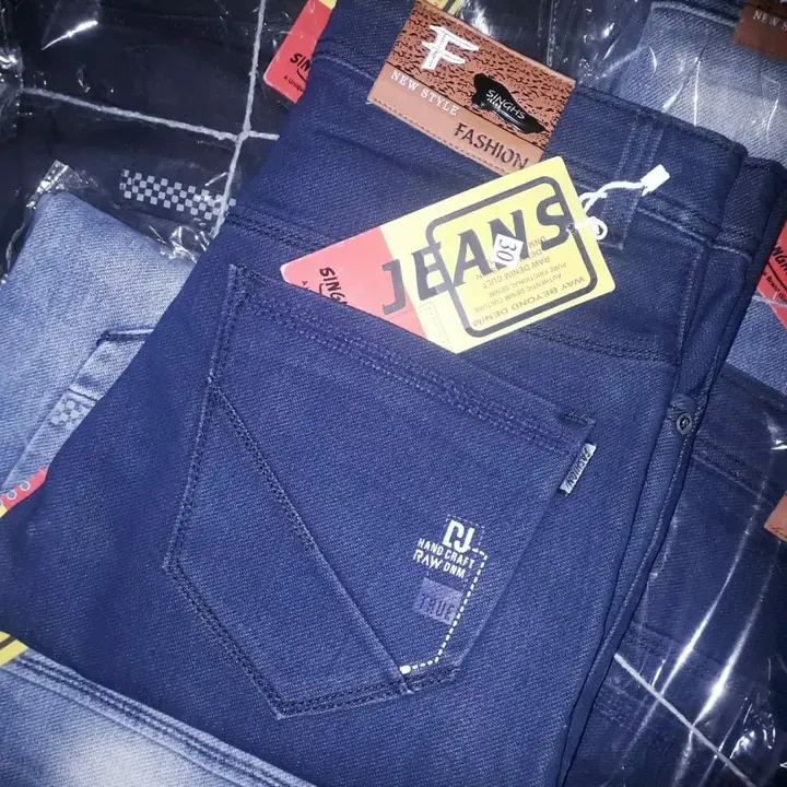 Mens Knitting Denim Jeans (5 diff. Shade) uploaded by SINGHS JEANS  on 5/2/2023