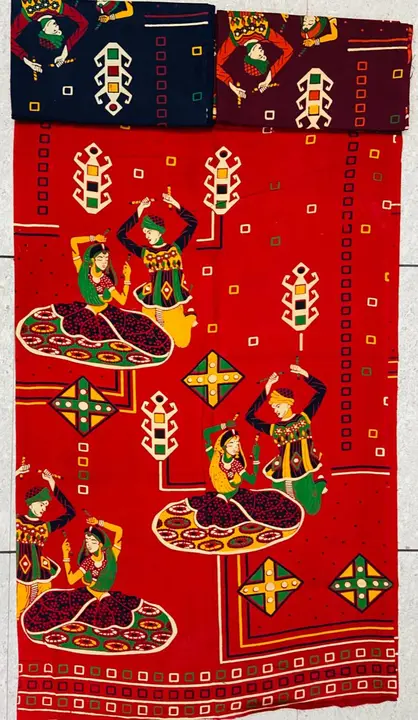 Gujri dandiya nighty fabric  uploaded by Angels city fashion fabric on 6/22/2023