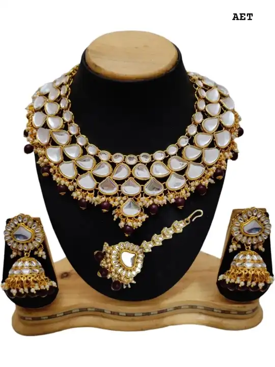 Kundan necklace set  uploaded by Manath on 6/22/2023