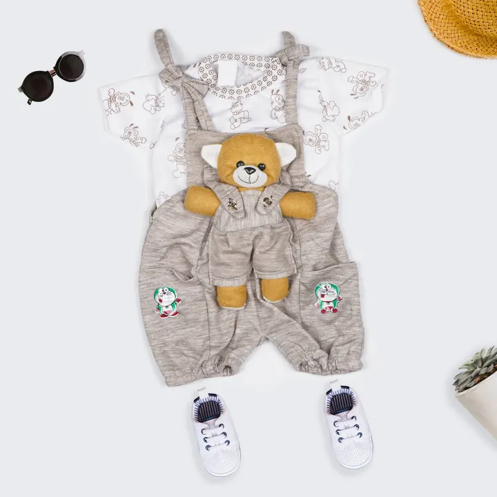 Teddy bear dungaree  uploaded by business on 6/22/2023