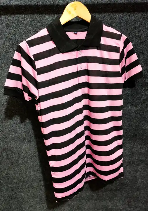 Pink Collar tshirt  uploaded by business on 6/22/2023