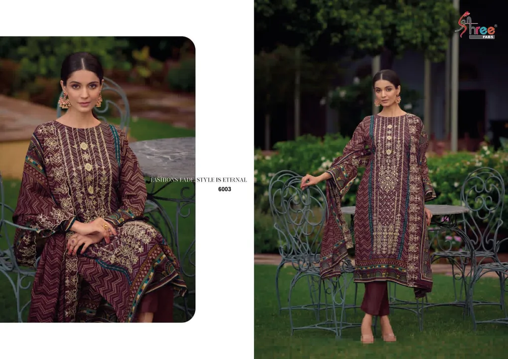 Lawn Cotton Pakistani SLawn Cotton Pakistani Suit  uploaded by Maa Fabircs on 6/22/2023