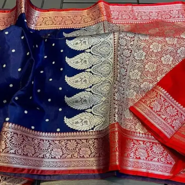 Banarasi semi katan silk sarees  uploaded by Zeya Textiles on 6/22/2023