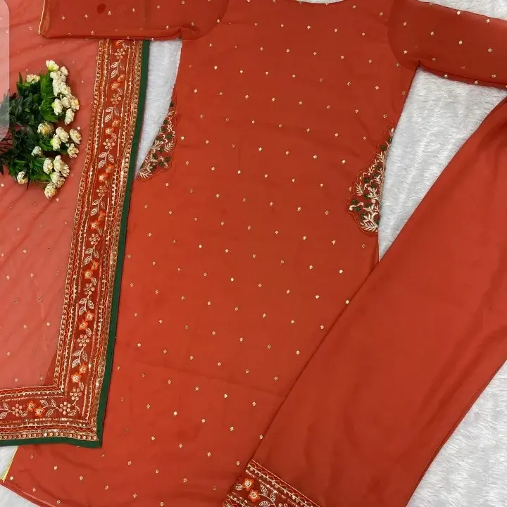 Pakistani dress  uploaded by Wholesale garments on 6/22/2023