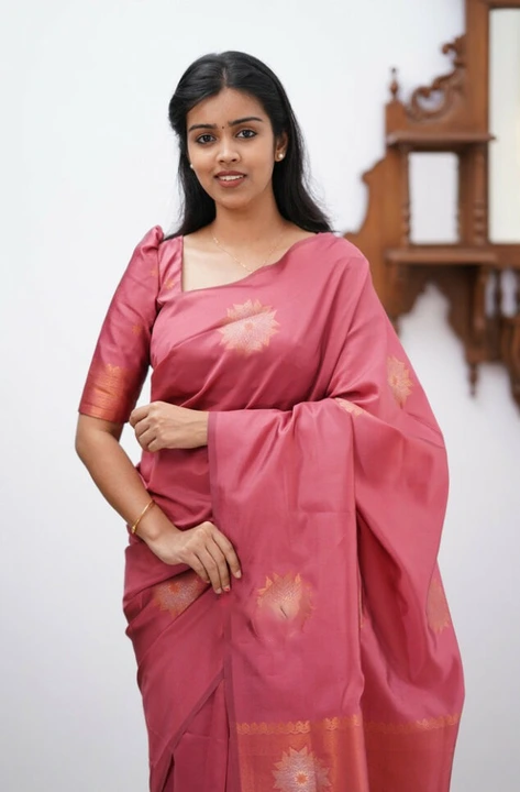 Rich pallu with allover flower buti design saree  uploaded by DHANANJAY CREATIONS on 6/22/2023
