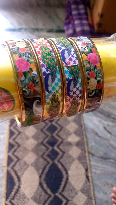 Peacock bangles🦚 uploaded by Haridwar on 6/22/2023