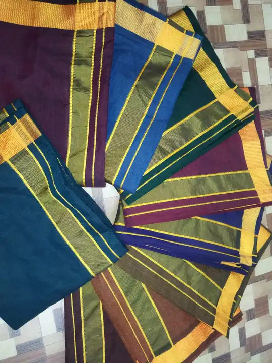 2 mtrs Multi color Dhoti uploaded by business on 6/22/2023