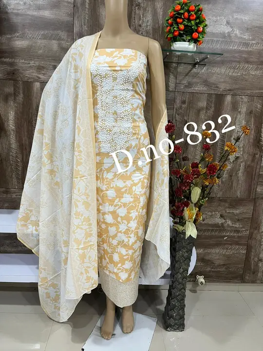 Printed suit  uploaded by Heena fashion house on 6/22/2023