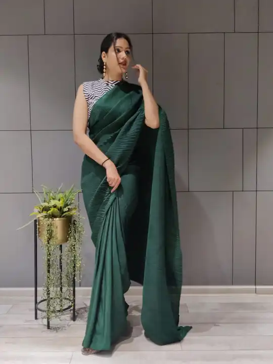 Ready to wear saree uploaded by Abhishek creation on 6/22/2023