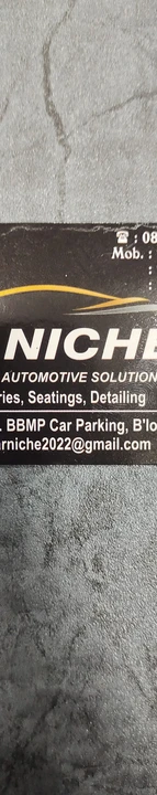 Visiting card store images of Car Niche